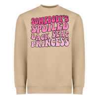 Mushroom somebodys spoiled back seat princess Heavyweight Sweatshirt - MaliasSmallBusiness