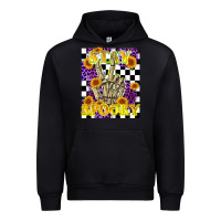 Black stay skeleton hand spooky Urban Hoodie - LillyAllenDesigns