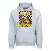 Heather Grey stay skeleton hand spooky Urban Hoodie - LillyAllenDesigns