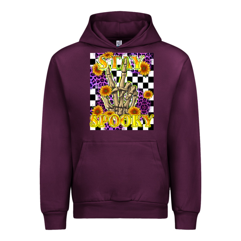Stay Skeleton Hand Spooky Urban Hoodie by LillyAllenDesigns | Teevron