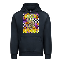 Navy stay skeleton hand spooky Urban Hoodie - LillyAllenDesigns