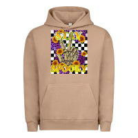 Pigment Burro stay skeleton hand spooky Urban Hoodie - LillyAllenDesigns