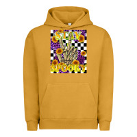 Pigment Peanut Butter stay skeleton hand spooky Urban Hoodie - LillyAllenDesigns