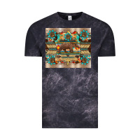 Cloud Black bear native animal  pelt  tumbler Vintage Tee - BarkalooDesign