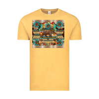 Vintage Mustard bear native animal  pelt  tumbler Vintage Tee - BarkalooDesign