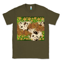 Army Green St. Patrick's Day shamrock tumbler Classic Tee - Neo Western
