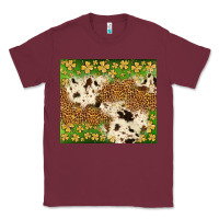 Burgundy St. Patrick's Day shamrock tumbler Classic Tee - Neo Western