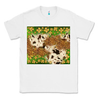 White St. Patrick's Day shamrock tumbler Classic Tee - Neo Western