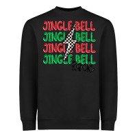 Black jingle bell rock Heavyweight Sweatshirt - MaliasSmallBusiness