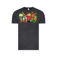Vintage Black tiger coffee cups Vintage Tee - Zillion Design Studio
