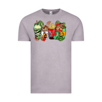 Vintage Zinc tiger coffee cups Vintage Tee - Zillion Design Studio