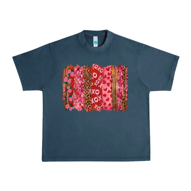 Valentine's Day Xoxo Brushstroke Urban Heavy Tee by RanaPortraitStore | Teevron