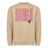 Mushroom single single single af Heavyweight Sweatshirt - MaliasSmallBusiness