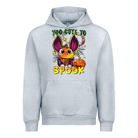 Heather Grey too cute to spook Urban Hoodie - LillyAllenDesigns