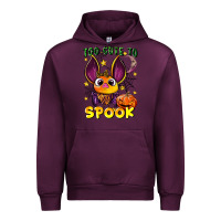 Mauve Wine too cute to spook Urban Hoodie - LillyAllenDesigns