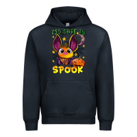 Navy too cute to spook Urban Hoodie - LillyAllenDesigns