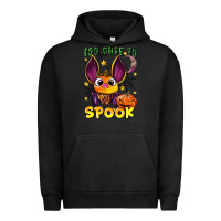 Pigment Black too cute to spook Urban Hoodie - LillyAllenDesigns