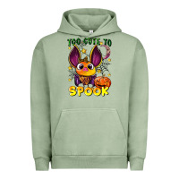 Pigment Oil Green too cute to spook Urban Hoodie - LillyAllenDesigns