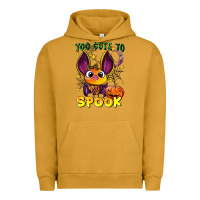 Pigment Peanut Butter too cute to spook Urban Hoodie - LillyAllenDesigns