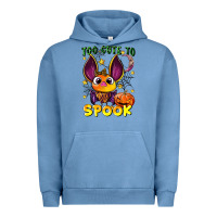 Pigment Pebble Blue too cute to spook Urban Hoodie - LillyAllenDesigns