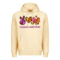 Pina Colada peace love cookies Premium Hoodie - AdoDesignShop