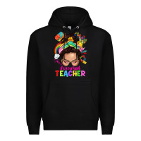 Black preschool teacher Premium Hoodie - NancyCooperArtShop