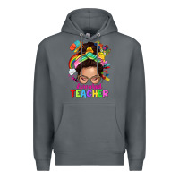 Rock preschool teacher Premium Hoodie - NancyCooperArtShop