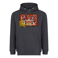 Smoke ladybug  love bug backround Heavyweight Hoodie - BarkalooDesign