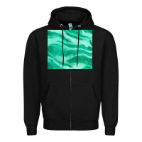 Black green glitter Zipper Hoodie - JahusDesignShop
