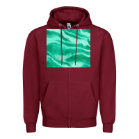 Burgundy green glitter Zipper Hoodie - JahusDesignShop
