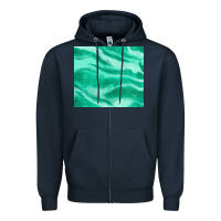Navy green glitter Zipper Hoodie - JahusDesignShop