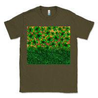 Army Green St. patrick's Day shamrock leopard  tumbler Classic Tee - Neo Western