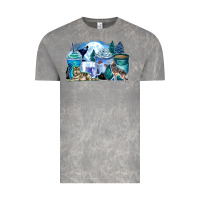 Cloud Rock wolf coffee cups Vintage Tee - Zillion Design Studio