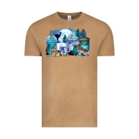 Vintage Camel wolf coffee cups Vintage Tee - Zillion Design Studio