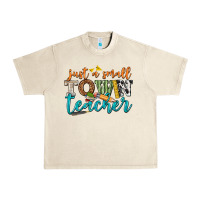 Sandshell just a small town teacher Urban Heavy Tee - texasbilliewilder