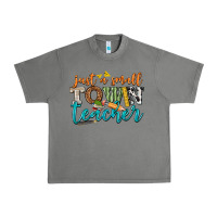 Tornado just a small town teacher Urban Heavy Tee - texasbilliewilder