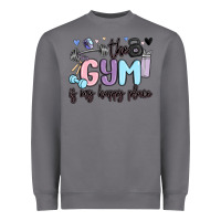 Storm the gym is my happy place Heavyweight Sweatshirt - MaliasSmallBusiness