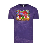 Cloud Purple Happy Easter Roosters Vintage Tee - RanaPortraitStore