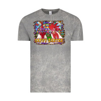 Cloud Rock Happy Easter Roosters Vintage Tee - RanaPortraitStore