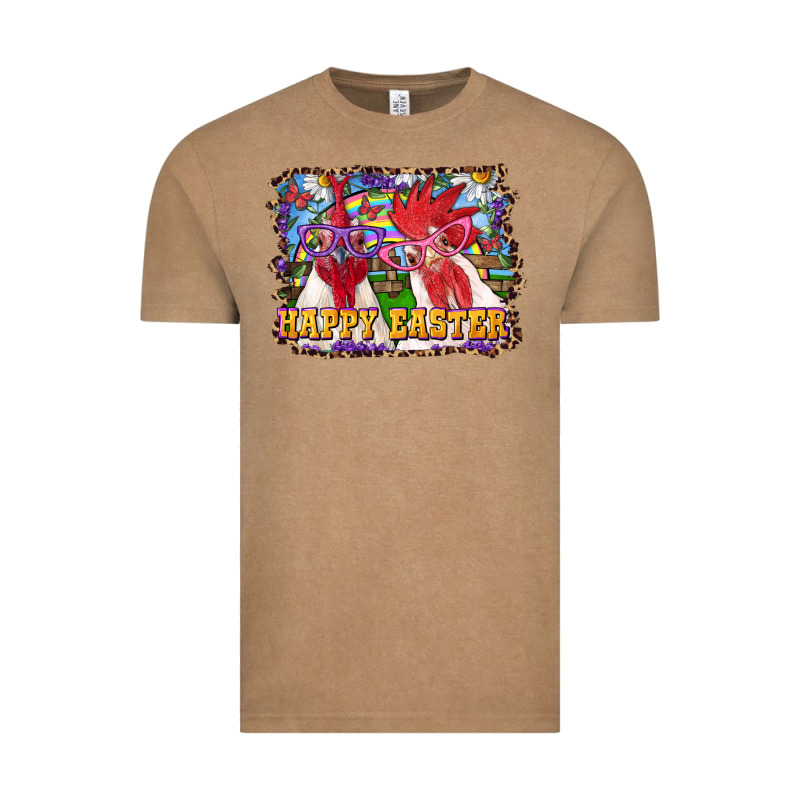 Happy Easter Roosters Vintage Tee by RanaPortraitStore | Teevron