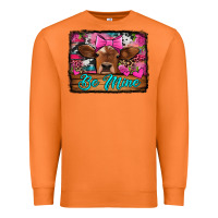 Carrot be mine valentine's day cow Premium Sweatshirt - Jasminsmagicworld