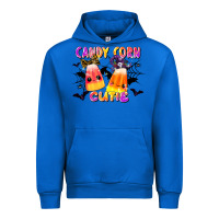 Cobalt candy corn cute Urban Hoodie - LillyAllenDesigns