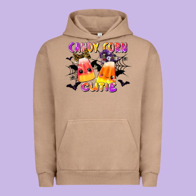 Candy Corn Cute Urban Hoodie Designed By Lillyallendesigns