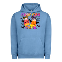 Pigment Pebble Blue candy corn cute Urban Hoodie - LillyAllenDesigns