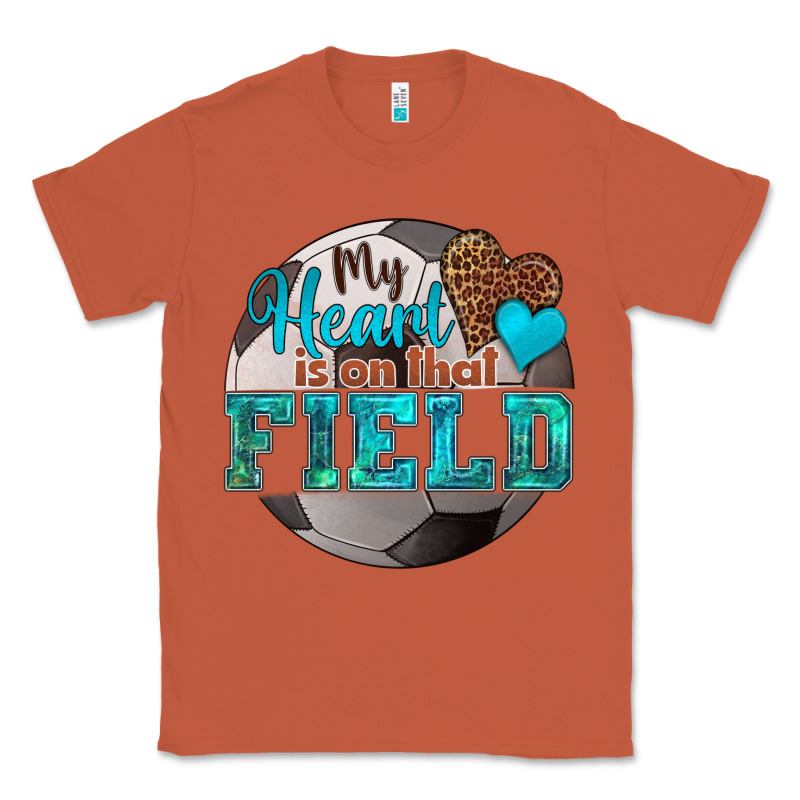 My Heart Is On That Field Soccer Classic Tee by HRA Design Shop | Teevron