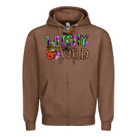 Chestnut witchy and wild Zipper Hoodie - AdoDesignShop