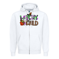 White witchy and wild Zipper Hoodie - AdoDesignShop