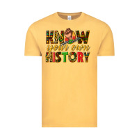 Vintage Mustard know your own history Vintage Tee - texasbilliewilder