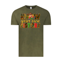 Vintage Olive know your own history Vintage Tee - texasbilliewilder