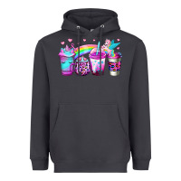 Smoke unicorn coffee Heavyweight Hoodie - Jasminsmagicworld
